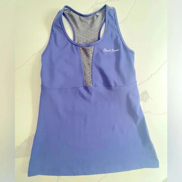 Pearl Izumi Women's Fly Sport Stretch Running Sports Tank Top Built-in Bra L EUC - Picture 2 of 8